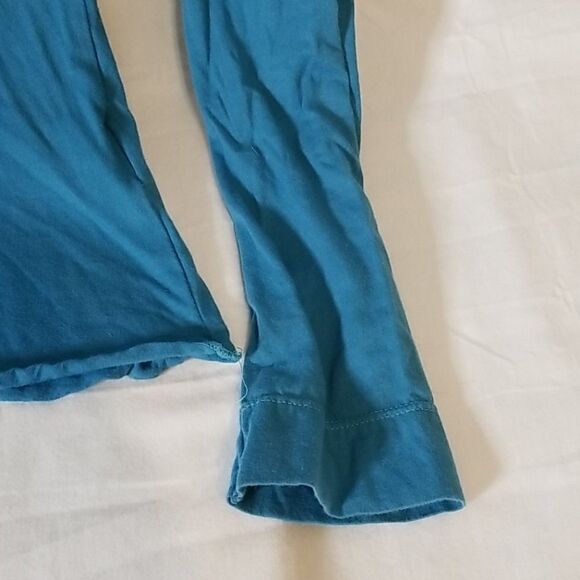 Unionbay Cotton Partial Button Front Top Size L - Picture 6 of 8